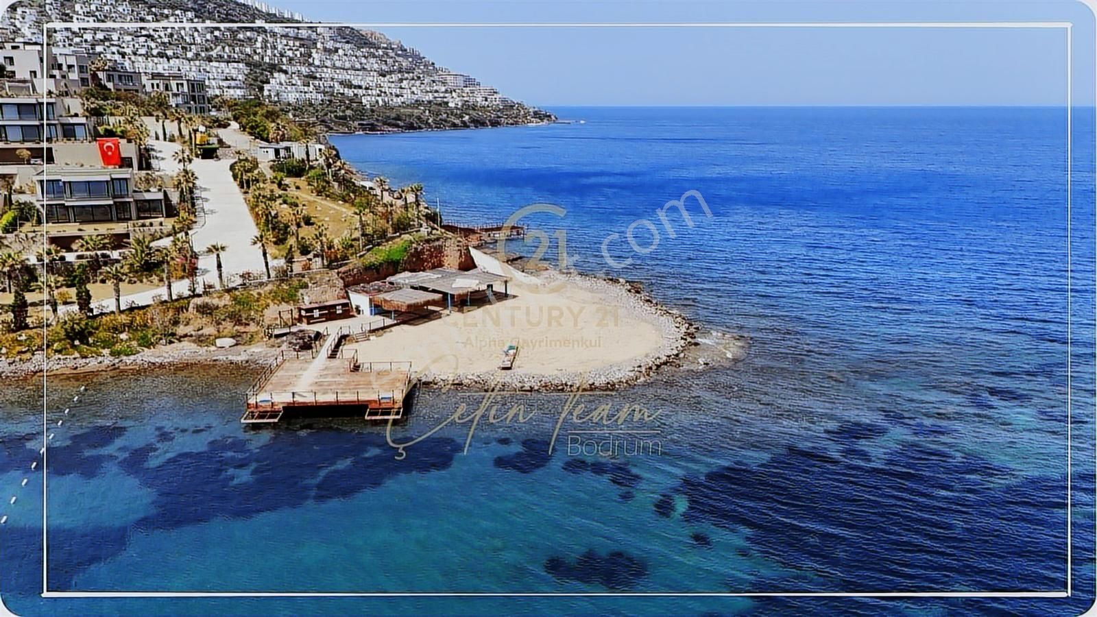 Bodrum Gündoğan Plajlı Sitede Deniz Manzaralı Müstakil Villa - Görsel 9