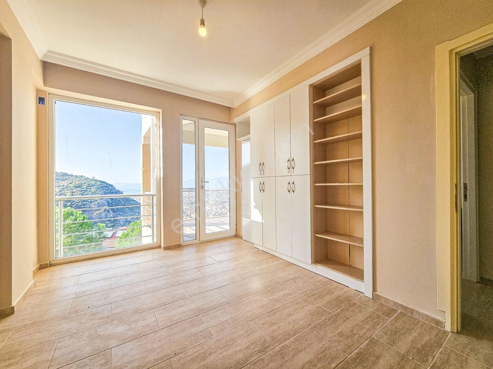 Fethiye Taşyakada Deniz Manzaralı 3+1 135m2 Dublex Havuzlu Daire - Görsel 23