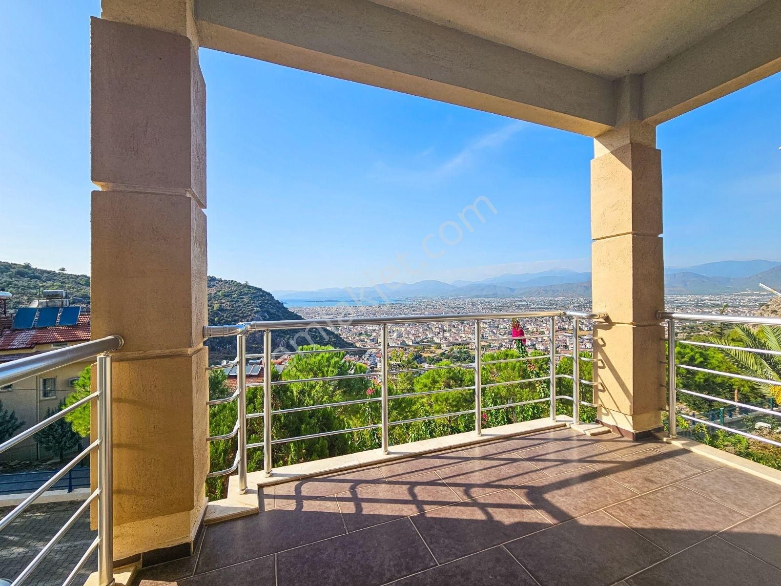 Fethiye Taşyakada Deniz Manzaralı 3+1 135m2 Dublex Havuzlu Daire - Görsel 32