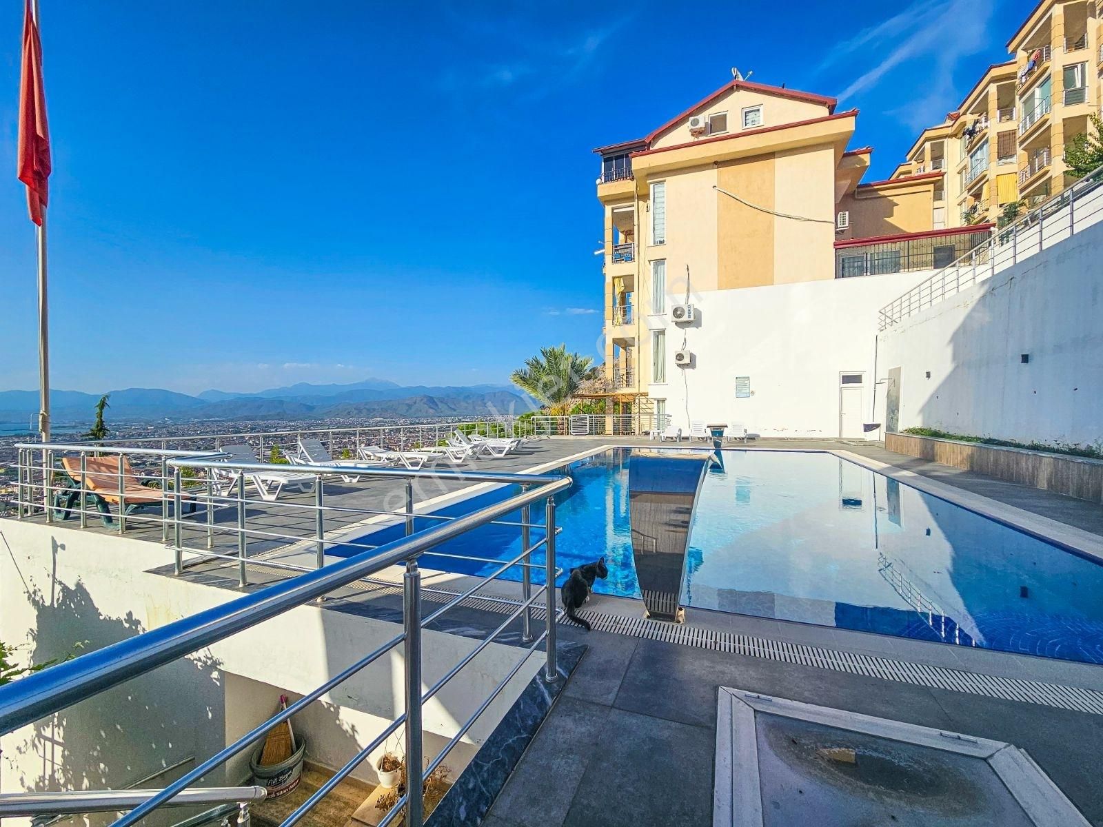 Fethiye Taşyakada Deniz Manzaralı 3+1 135m2 Dublex Havuzlu Daire - Görsel 21