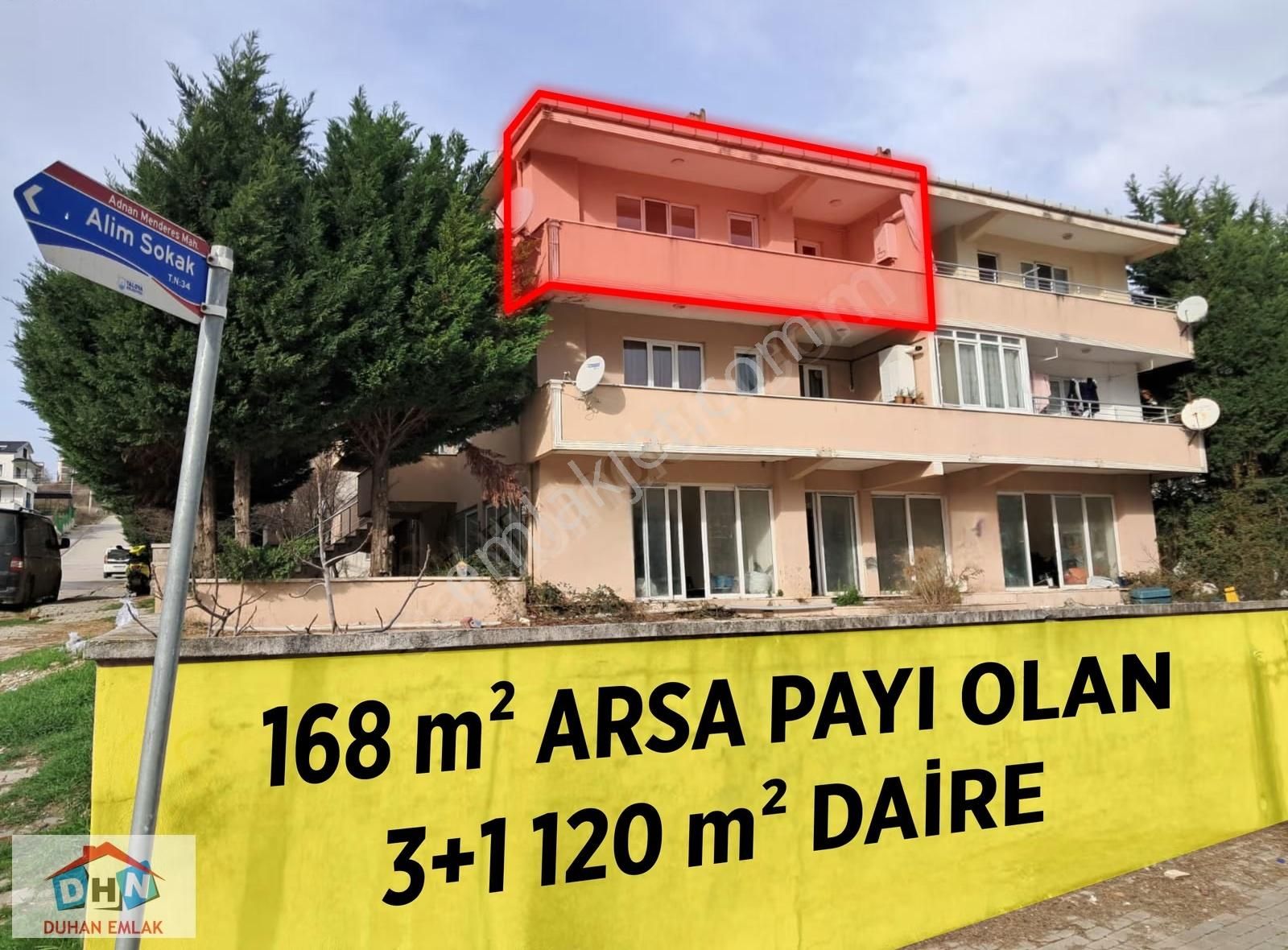 Duhan'dan Adnan Menderes'te 168 M2 Arsa Paylı 3+1 Fırsat Daire - Görsel 10