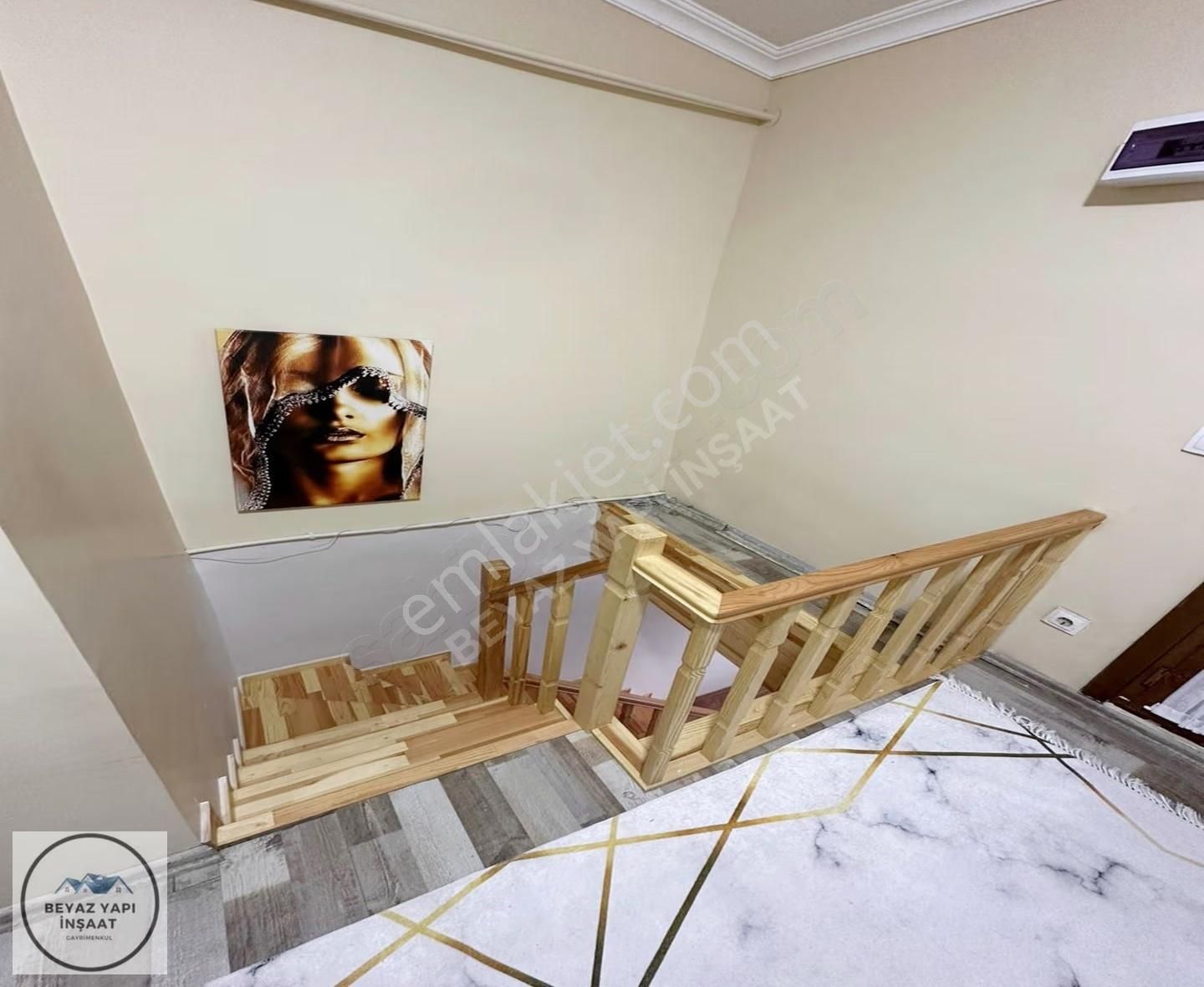 Beyaz Yapı'dan Teraslı Balkonlu Geniş Aile Yaşamına Uygun 4+1 - Görsel 24
