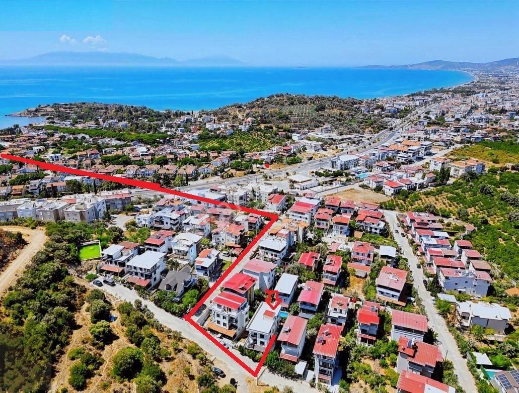 Seferihisar Mersin Alanı’nda Denize 500m Mesafede Bahçeli Geniş 3+1 Daire Dubleks