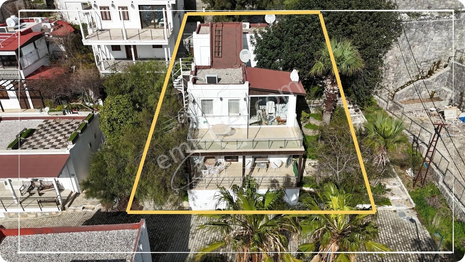 Bitez Aktur Da Alangülü Tipi Satılık Müstakil Villa - Görsel 35