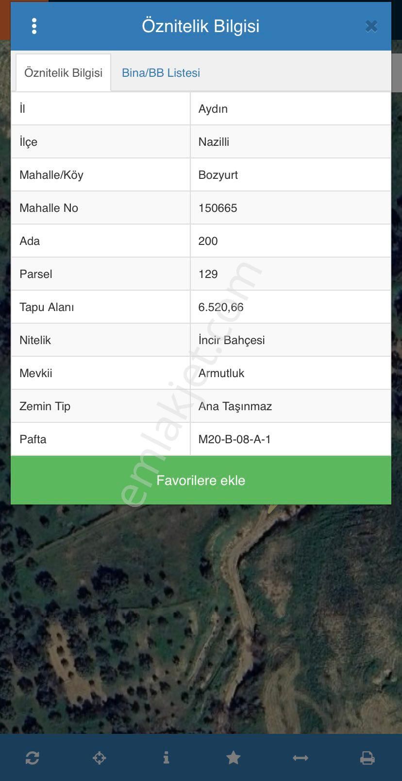 Aydın Nazilli Kutlu Emlak’tan Bozyurt Mahallesinde Satılık İncir Bahçesi