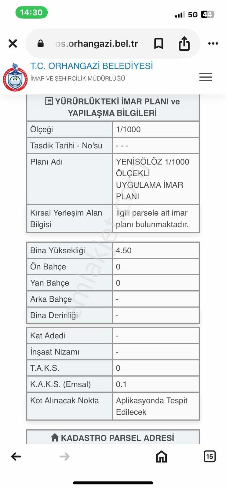 3 Parça Arsamız Satılık - Görsel 35