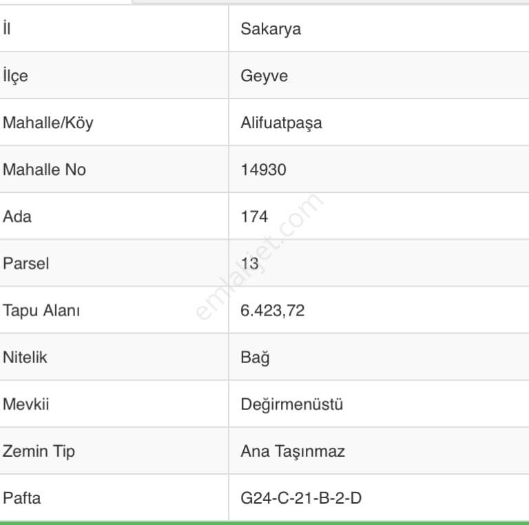 Remax Hür'den Geyve Alifuatpaşa'da 6.423 M2 Satılık Bağ - Görsel 22