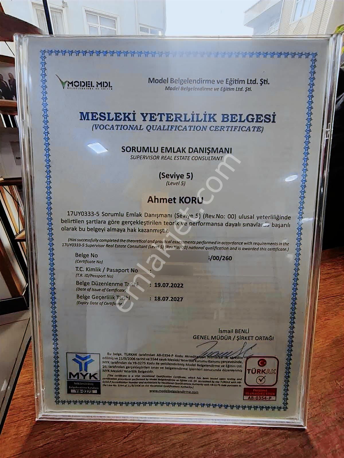 Koru Emlaktan 1+1 Geniş Balkonlu, Doğalgazlı Son Kat Daire - Görsel 32