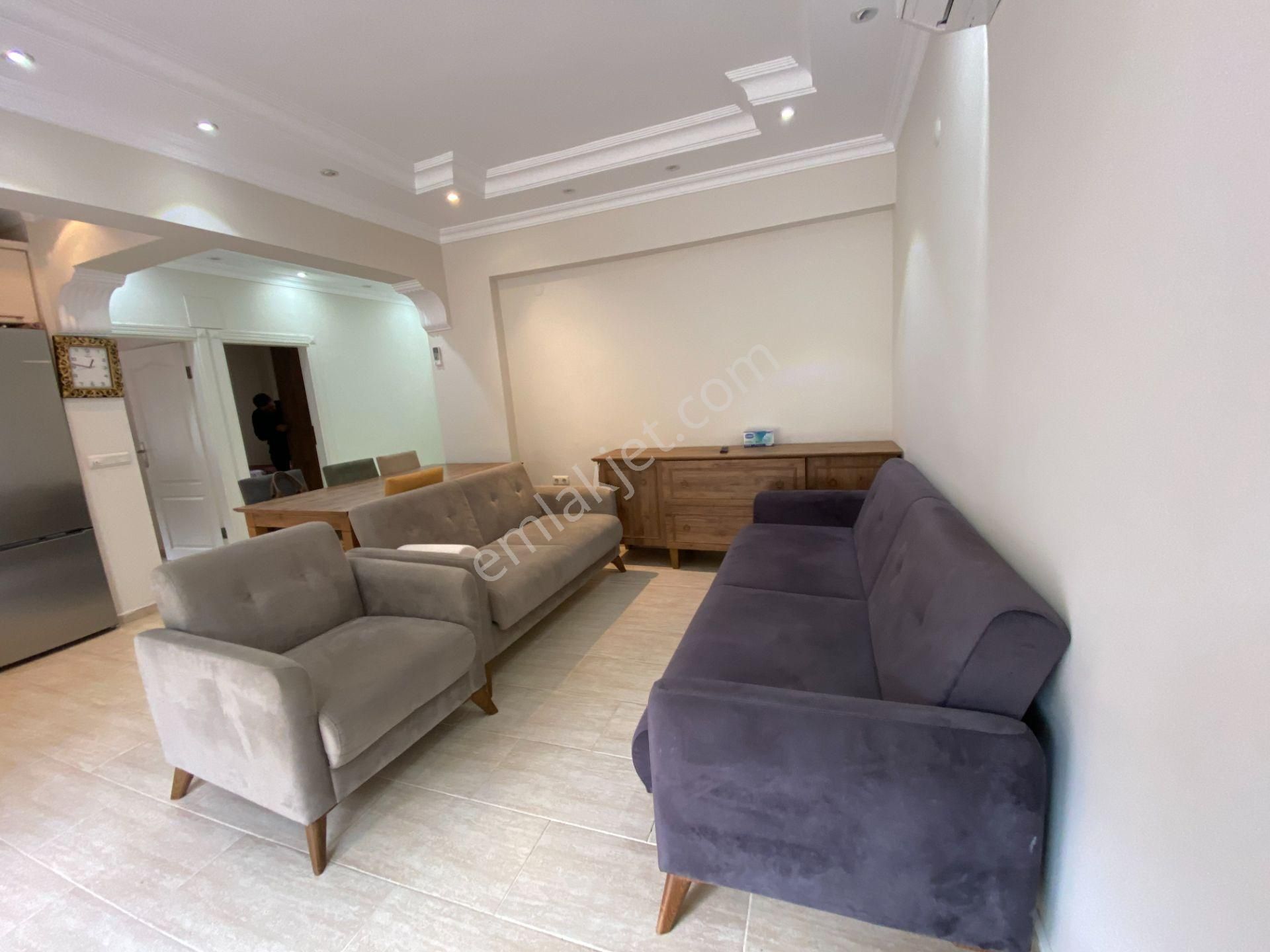 Alanya Merkezde Kiralık 2+1 Site İçi Eşyalı Denize 50metre Daire - Görsel 9