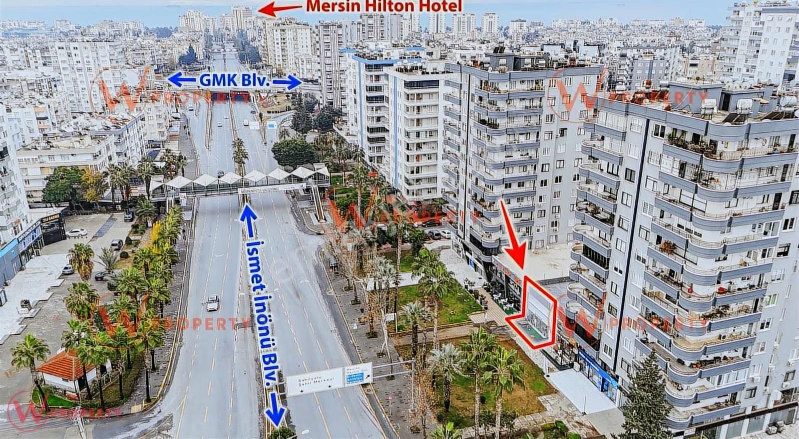 W Property Yenişehir İsmet İnönü Blv.' Na Cepheli 2 Katlı Dükkan