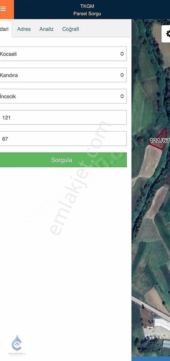 Kocaeli Kandıra İncecik Köyünde Satılık 729,90 Metrrekare Tarla - Görsel 2