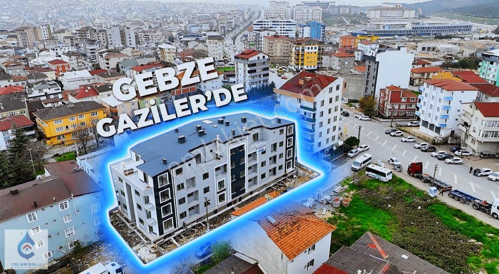 Çelebioğlu'ndan Gebze Gaziler'de K. Otoparklı Satılık 3+1 Daire