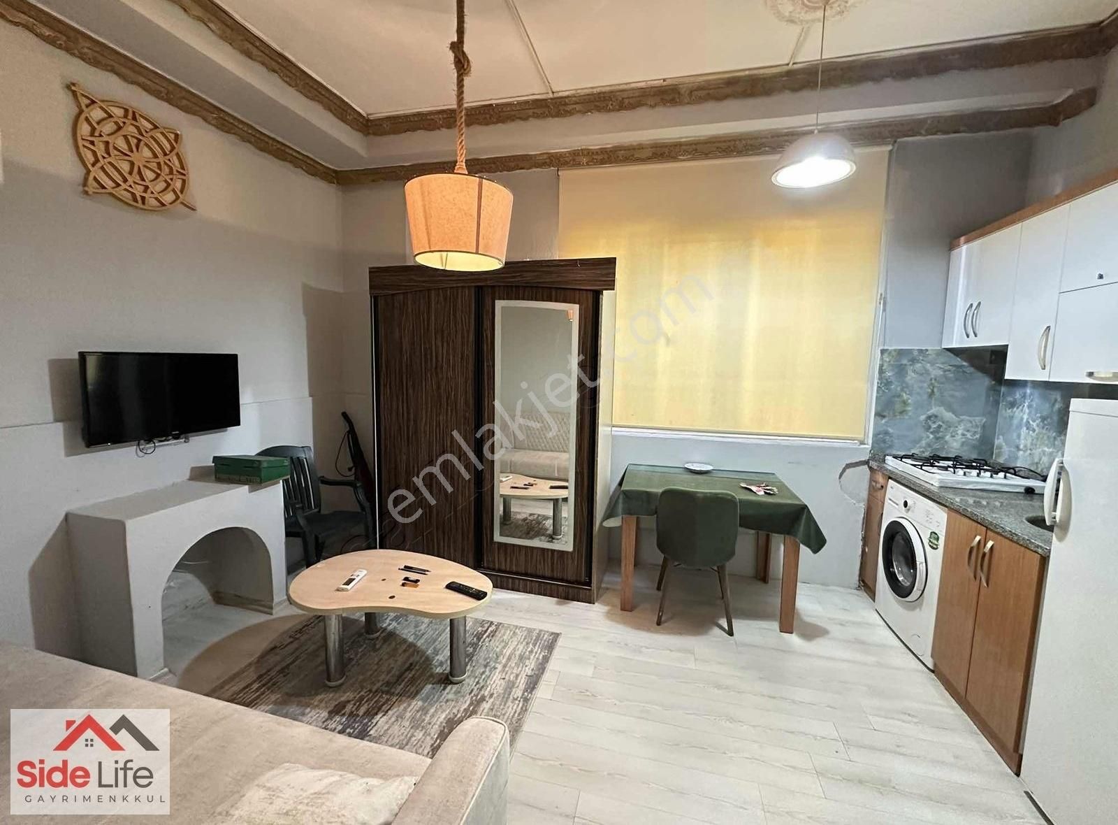 Manavgat Merkezde, Sarı Köprüye 100 Metre, 1+1 Kiralık Daire!