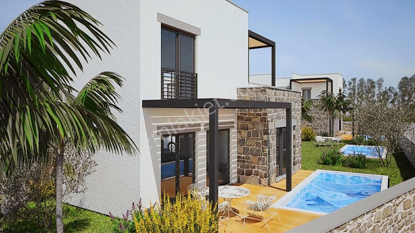 Bodrum Gümüşlük'te %50 Peşin Satılık 3+1 Tam Müstakil Villa - Görsel 9