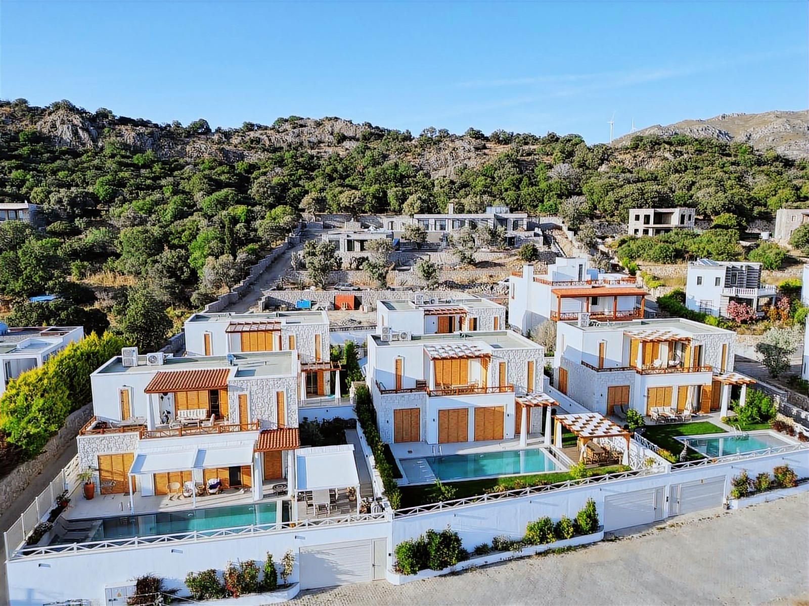 Bodrum Gümüşlükte Satılık Özel Havuzlu 4+1 Müstakil Villa