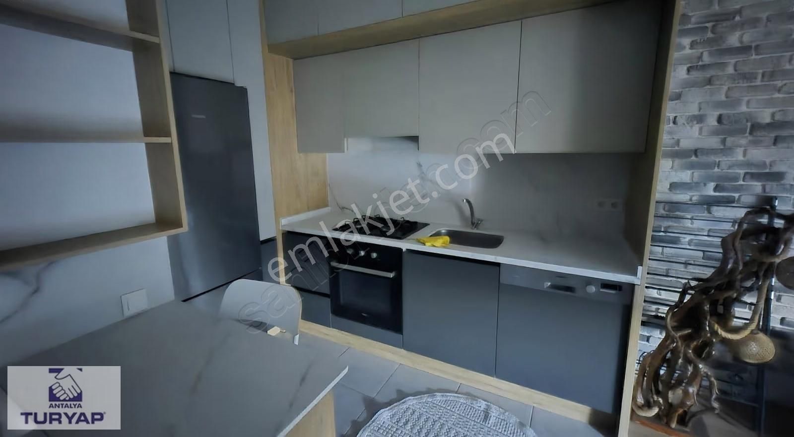Antalya Aksu Altıntaş Temaroof Kiralık Lüx Eşyalı 1+1 Daire - Görsel 12