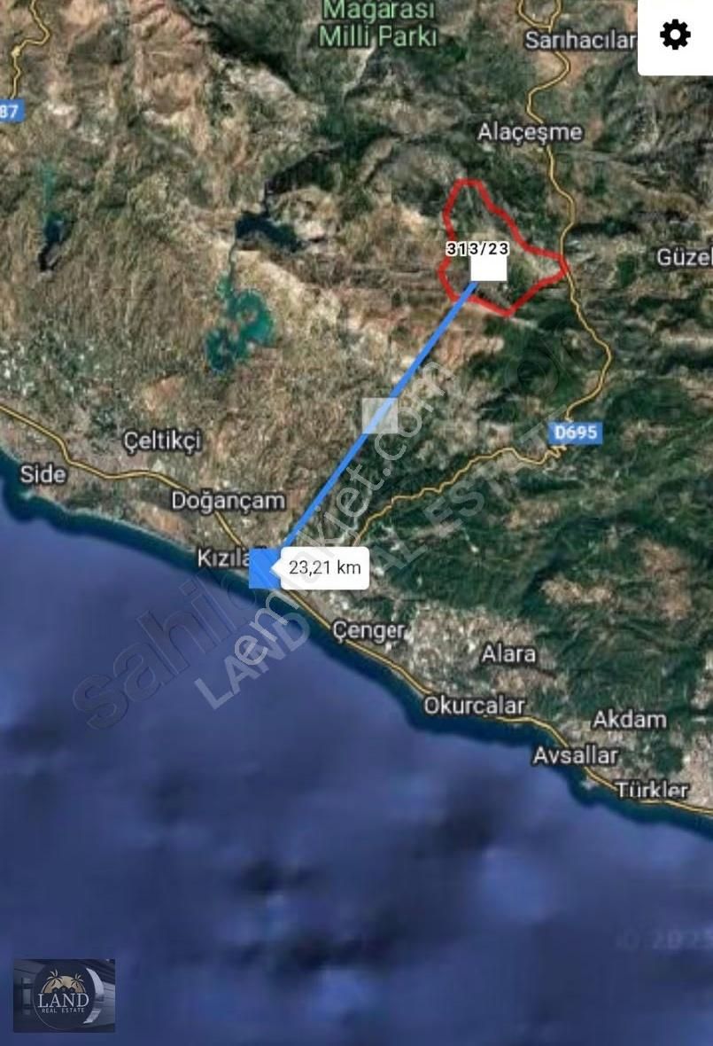 Antalya Akseki'de 5 Dönüm Fırsat Arazi - Görsel 2