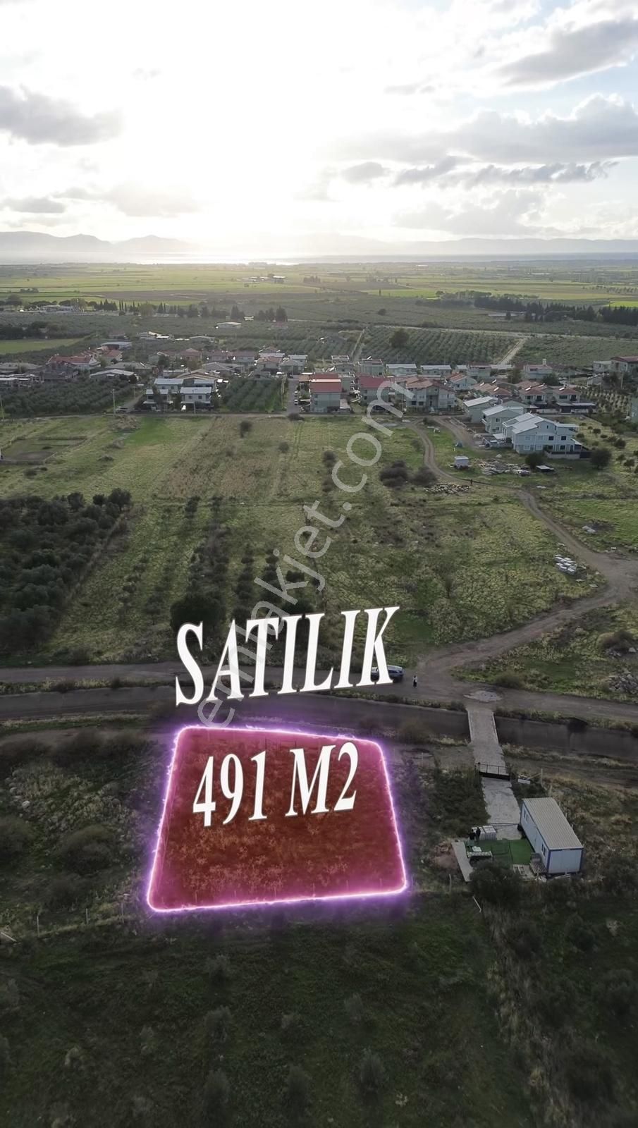 Dikili Bahçeli'de Deniz Manzaralı Satılık Tarla - Görsel 14