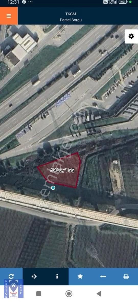 Dereçavuş Ta Yola Cephe 1600m2 Arazi - Görsel 7