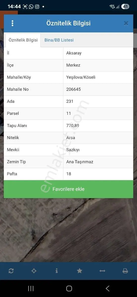 Mert Emlaktan Yesıl Ova Koselıde Super Konumda Arsalar Ana Yol - Görsel 2