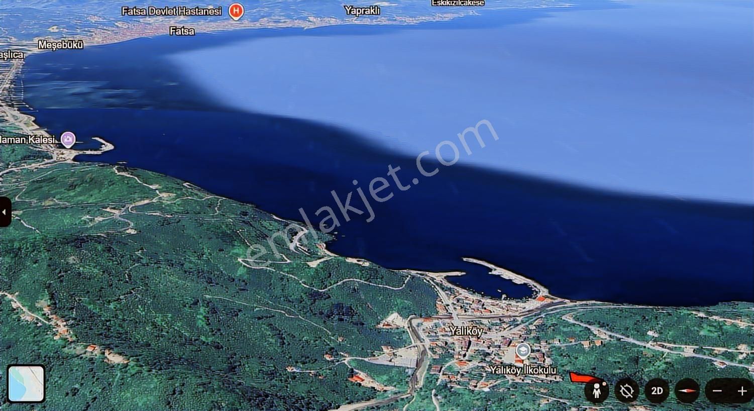 Ordu Fatsa Yalıköyde Satılık 2.272 M2. Arsa