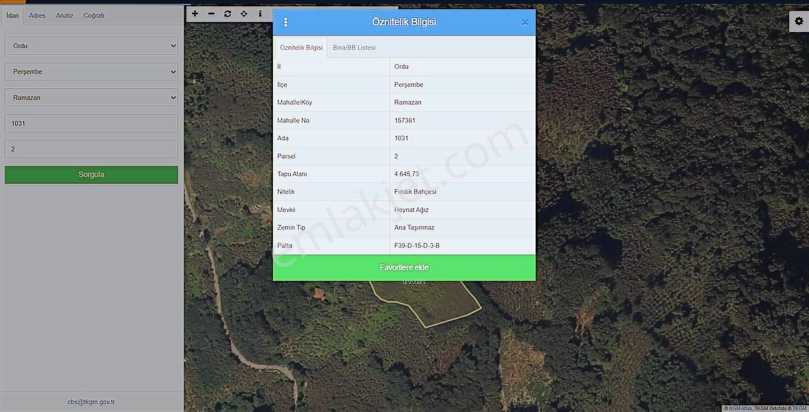 Hoynatın Seyir Terası Konumunda Satılık 4.645 M2. Fırsat Bahçe. - Görsel 5