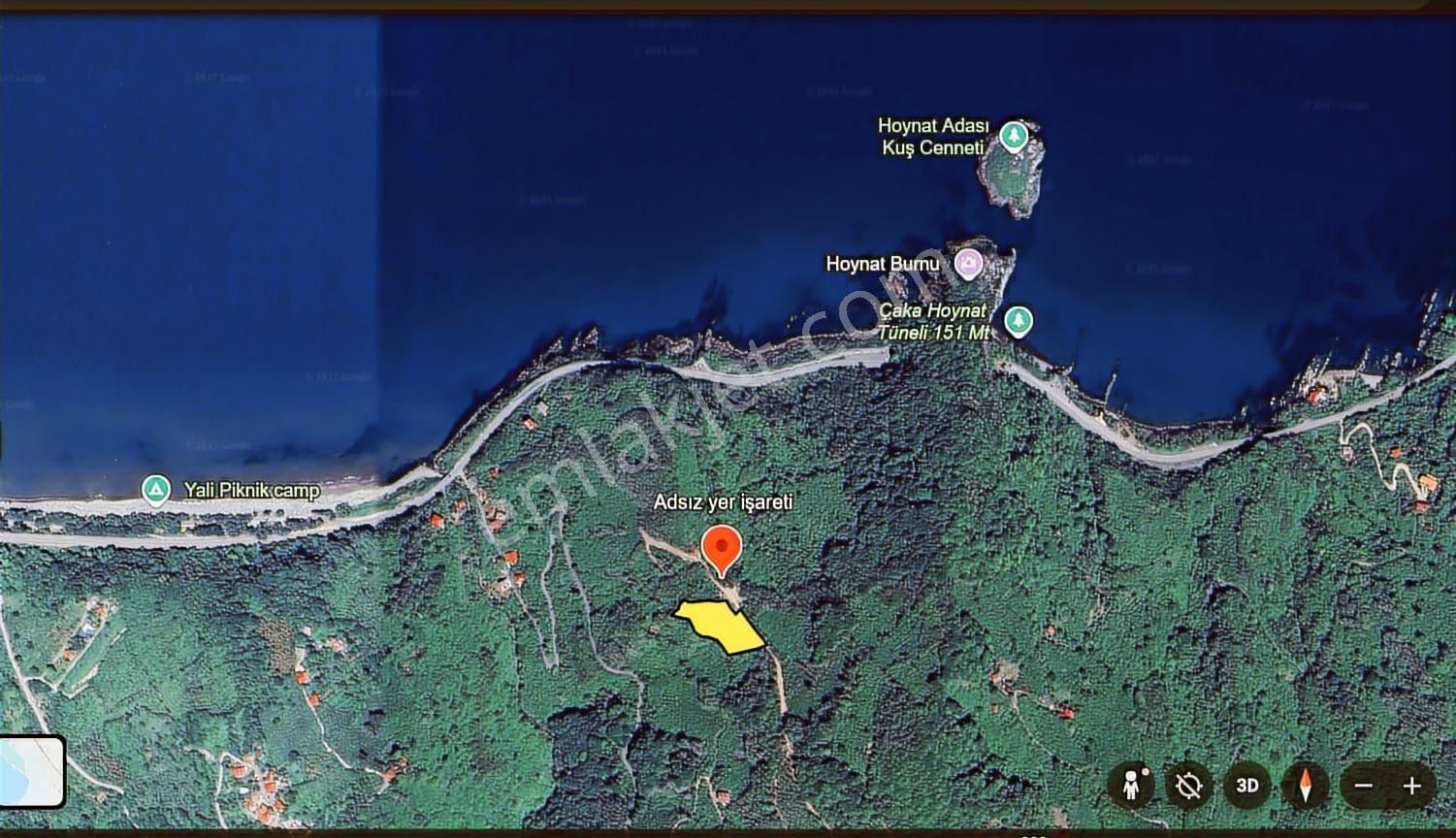 Hoynatın Seyir Terası Konumunda Satılık 4.645 M2. Fırsat Bahçe. - Görsel 3