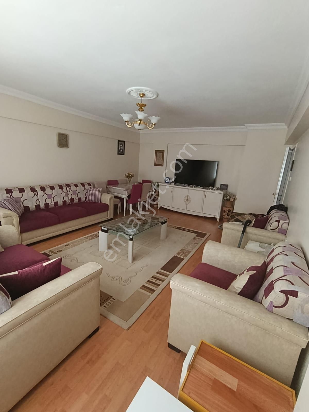 Sincan Törekent Mah'de 3+1 145m2 Genişliğinde Ara Kat Full Yapılı Daire
