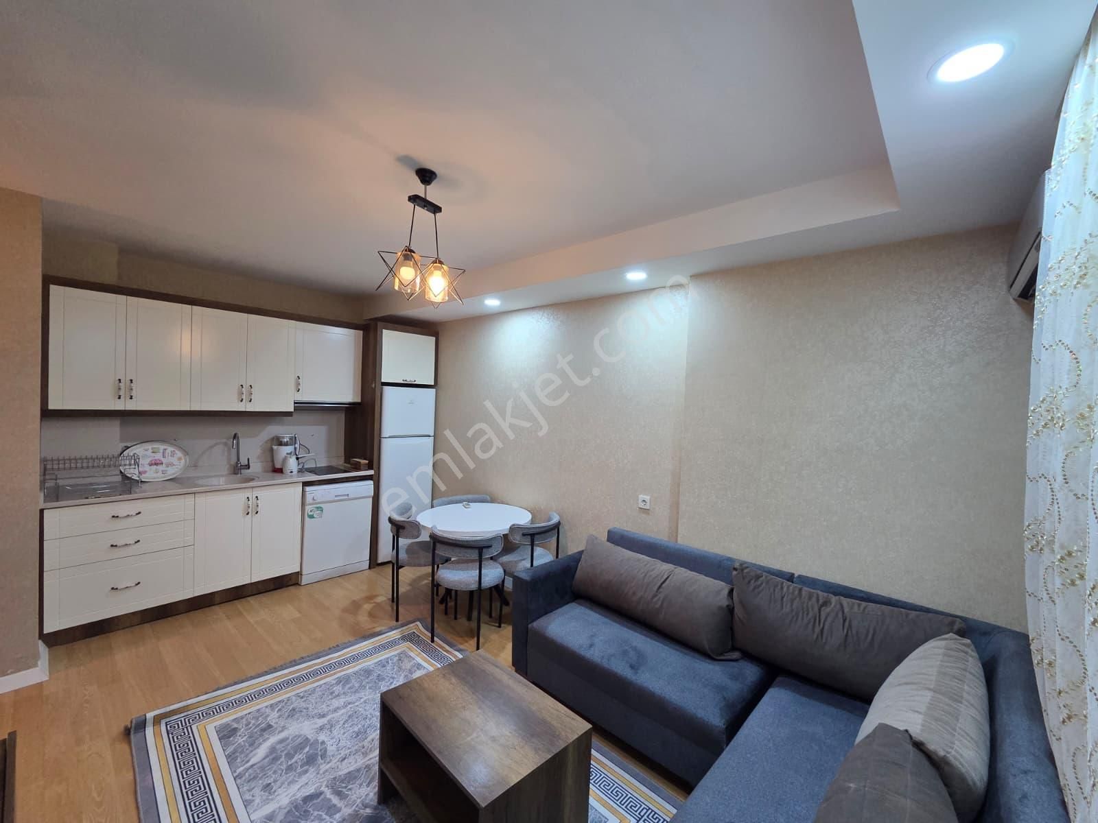 Karınca'dan Akdeniz Mh'de Full Eşyalı Aylık Ödemeli 1+1 Kiralık!