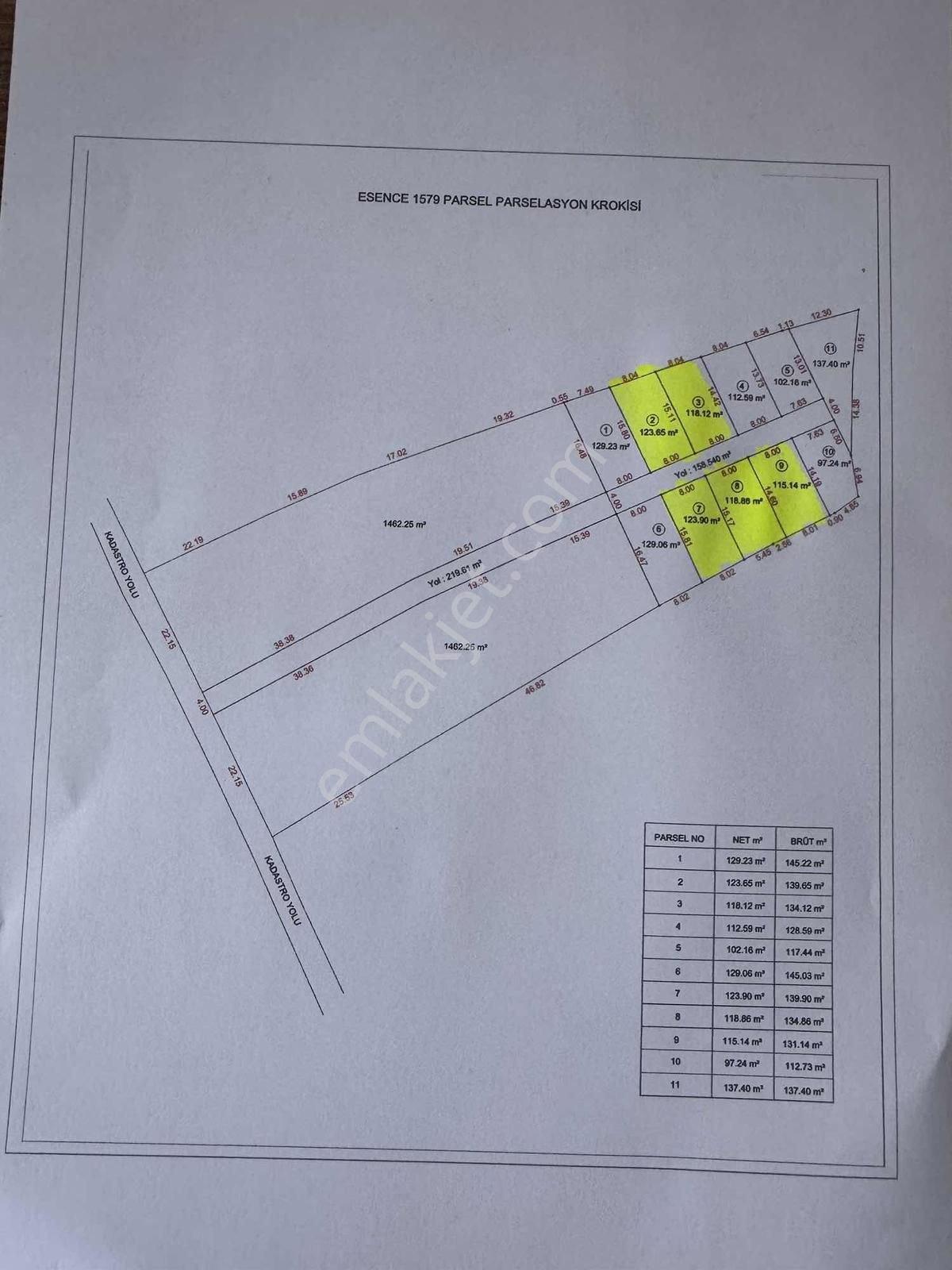 Mudanya Esence'de Kapital'den 139 M2 Satılık Tarla - Görsel 8