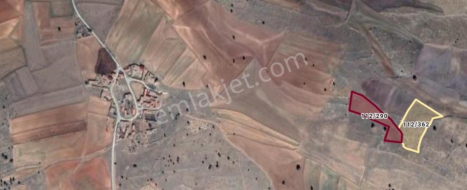 Afyon Emirdağ Gökçeyaka Satılık Beş Adet Tarla