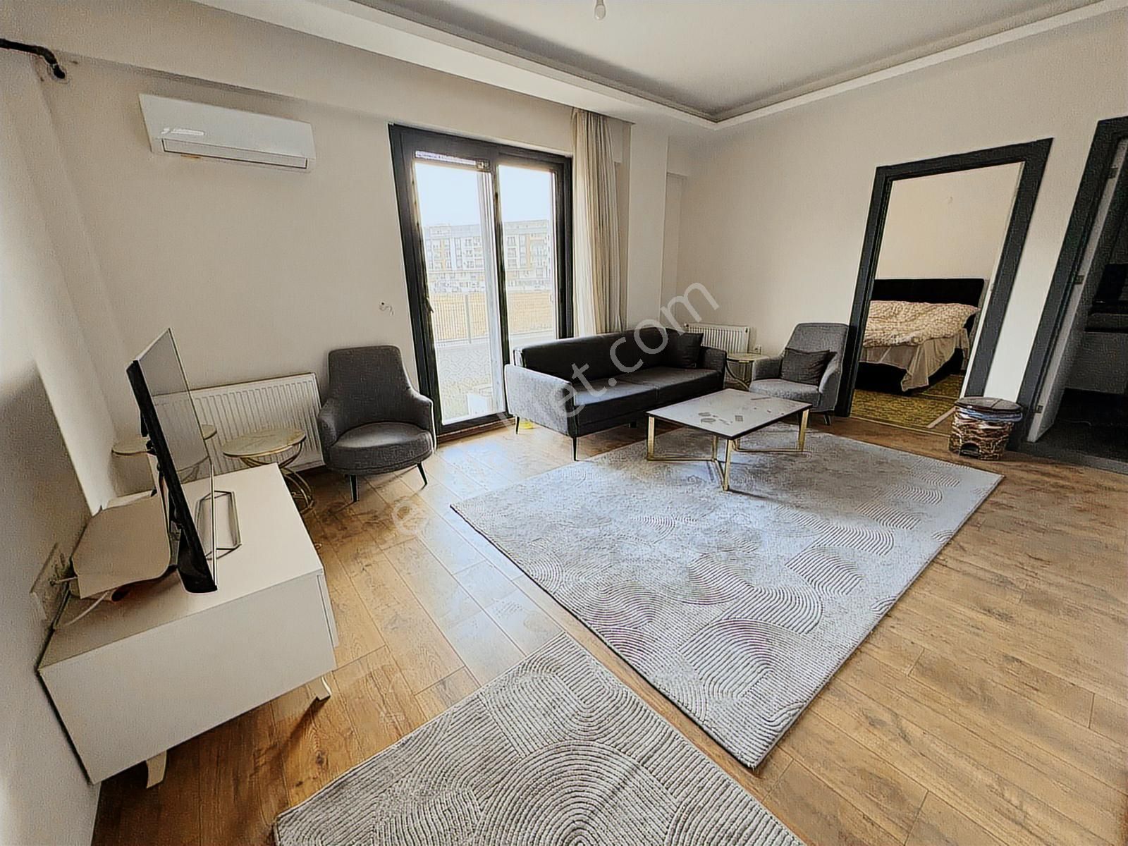 Seyrek'de Full Eşyalı Bahçeli 1+1 Daire - Görsel 7