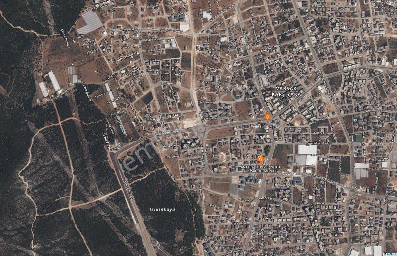 Antalya Aydoğmuş Mah Satılık Köşe Konut+ticari Parsel