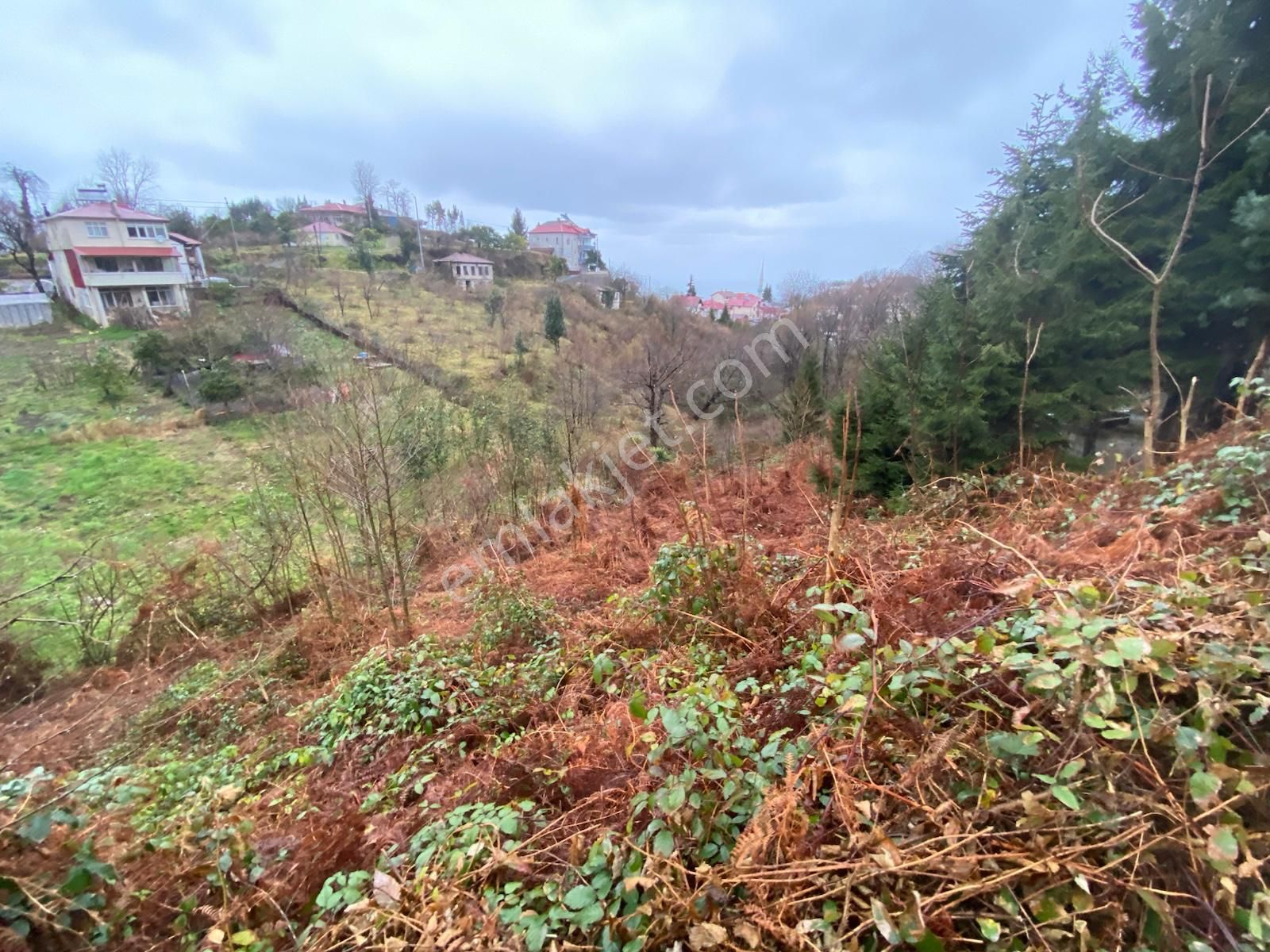 Trabzon Beşikdüzünde Satılık Deniz Manzaralı Villalık Arazi - Görsel 20