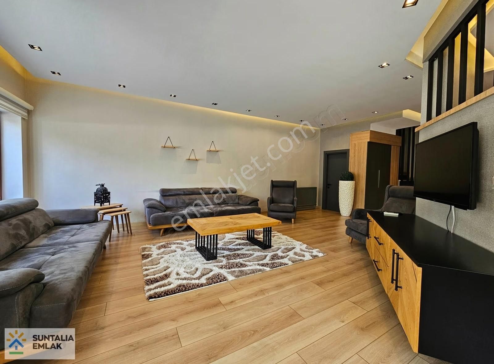 Antalya Gürsu Mh Altın Sitesinde Tripleks Villa - Görsel 10