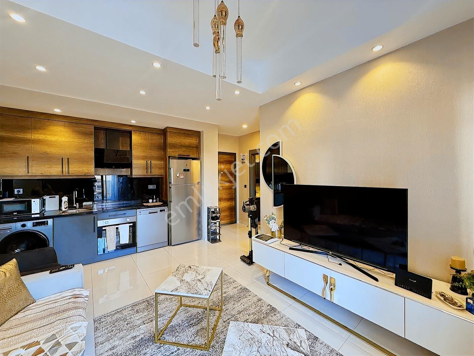 Sahile 550m Otel Konseptli Serenity Residence`de 1+1daire| Tekce - Görsel 12