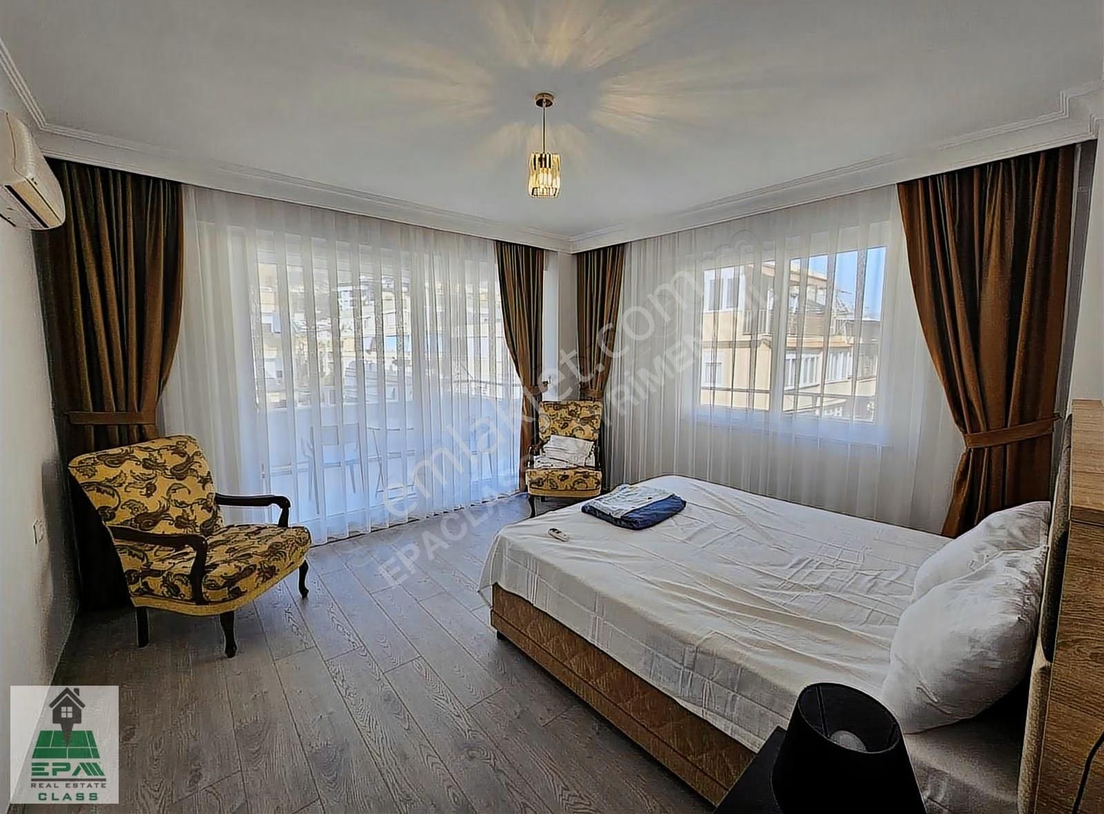 Alanya Merkezde Denize Yakın 3+1 Kiralık Eşyalı Daire - Görsel 10