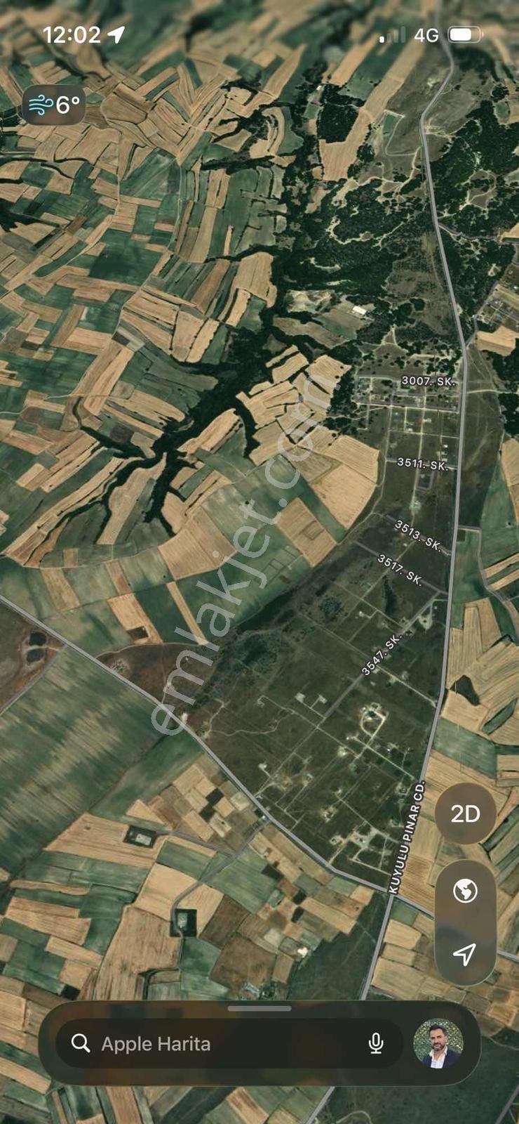 Saray Büyükyoncali Bozoba Da 437 Metre² İmarlı İfrazlı Arsa - Görsel 7