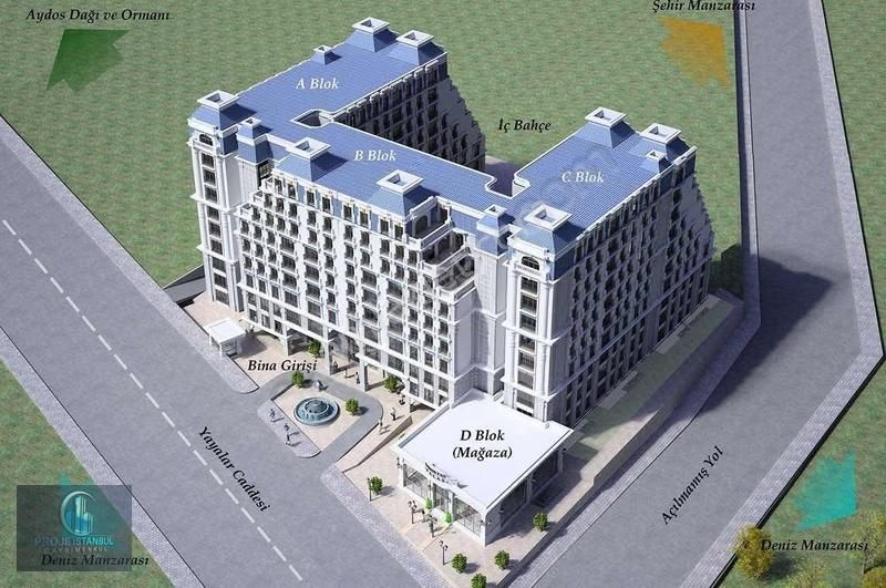 Demirtaş Palas'ta Teraslı Tip Daire