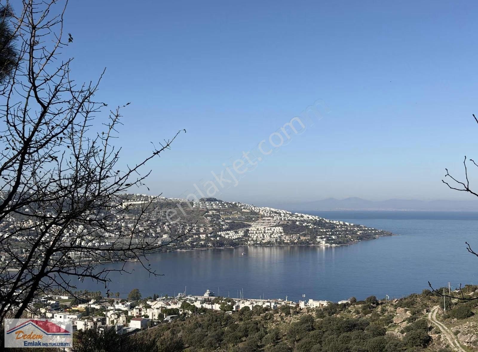 Bodrum Gündoğan Harika Koy Ve Deniz Manzaralı Değerli Arsa