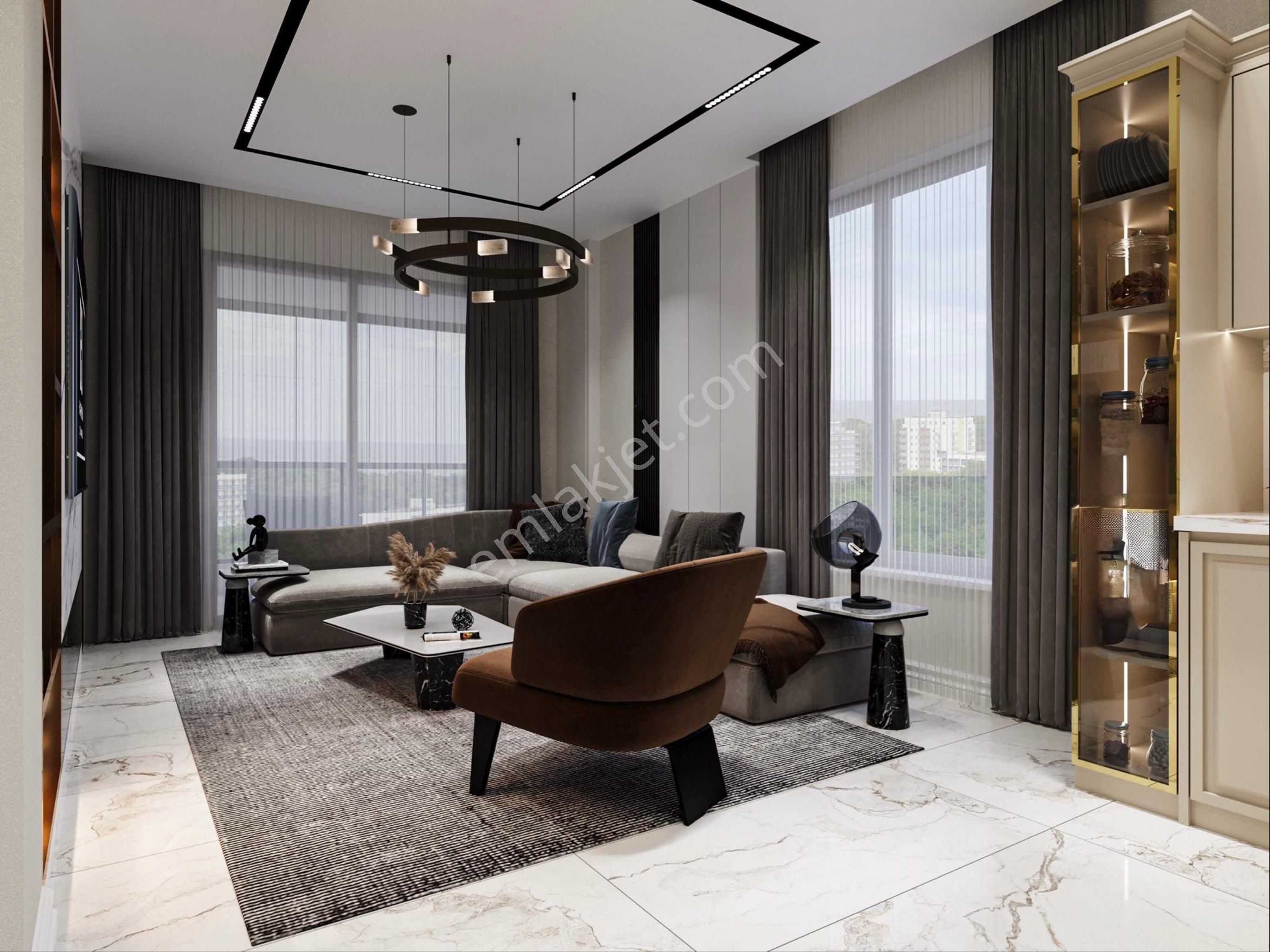 A-k Emlaktan Anahtar Teslim Ultra Lüx 1+1 Akıllı Satılık Daire - Görsel 10