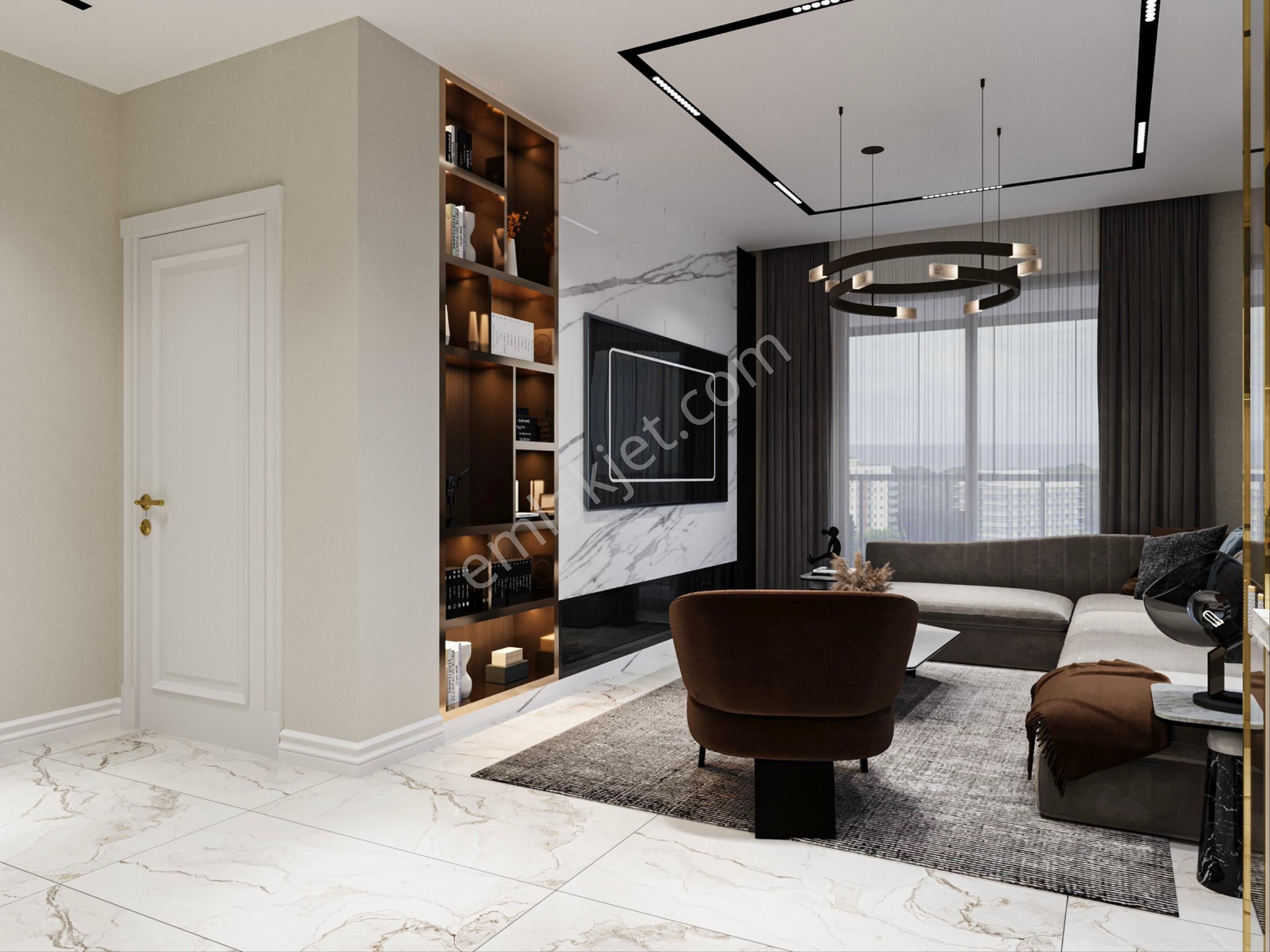 A-k Emlaktan Anahtar Teslim Ultra Lüx 1+1 Akıllı Satılık Daire - Görsel 17