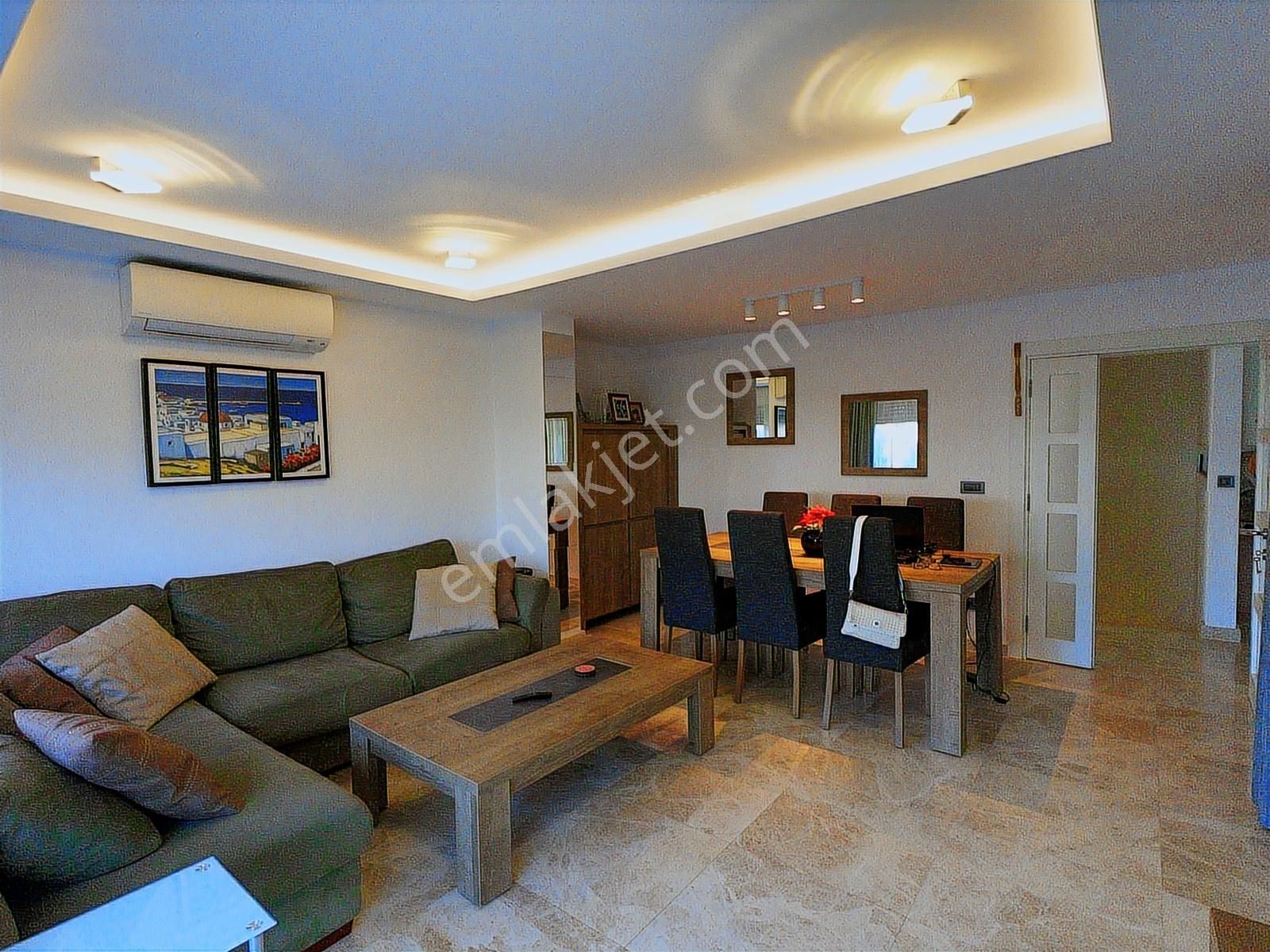 Bodrum Ortakent Sahilde Denize Sıfır Satılık 4+1 Eşyalı Daire - Görsel 14