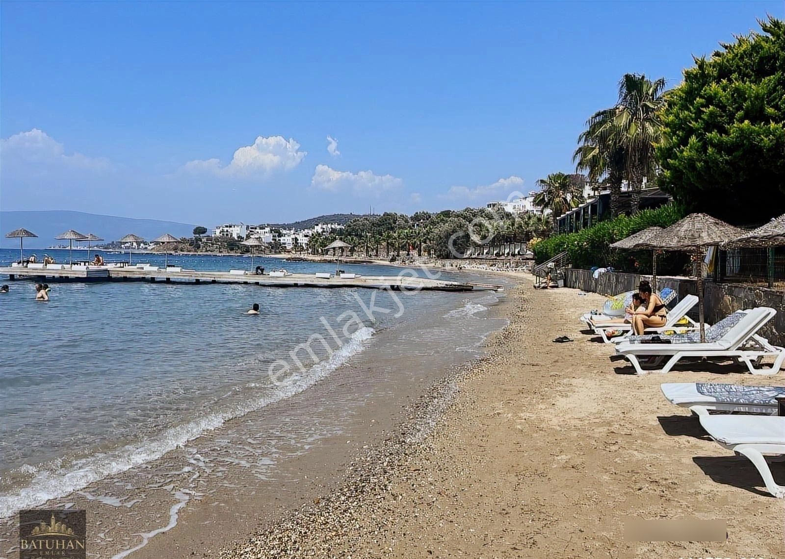 Güllük Merkez'de Site İçerisinde Deniz Manzarasına Hakim 3+1 Mustakil Triplex Ev - Görsel 17