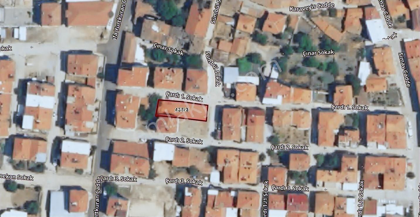 Bursa Harmancık Merkez'de 4 Kat İmarlı 316 M2 Satılık Arsa