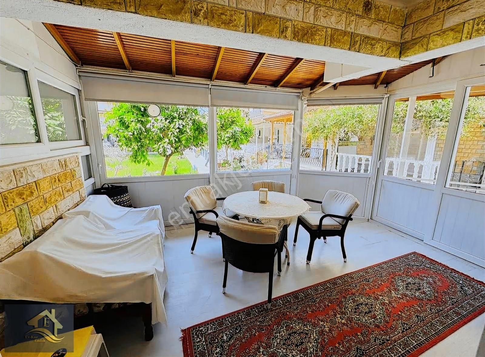 Kuşadası Davutlar'da Plaja 650 Mt Köşe Konum Satılık 4+1 Yazlık - Görsel 12