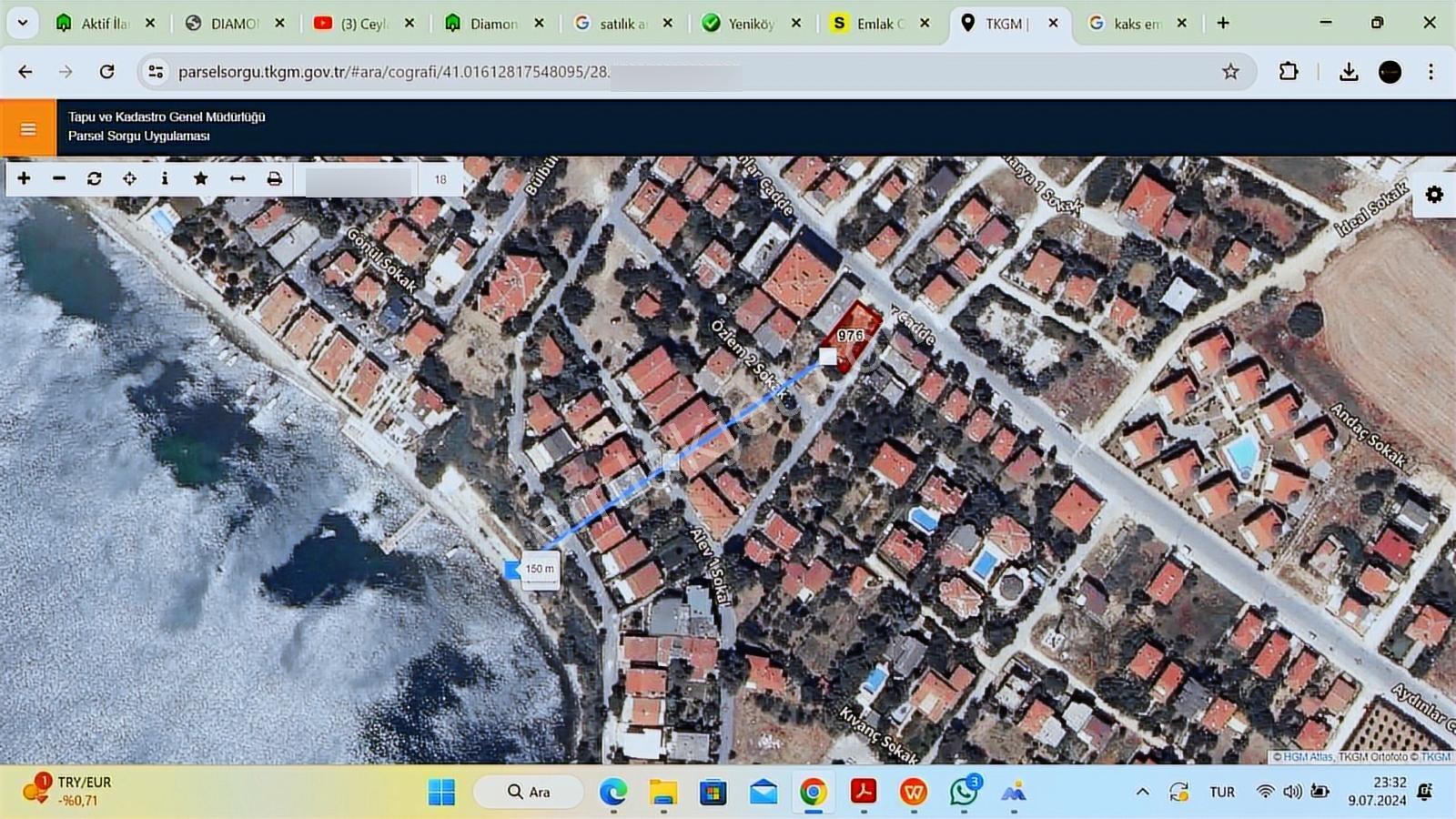 Büyükçekmece De Satılık Arsa 297 M2 Ruhsatlı Projeli Köşe Parsel - Görsel 9