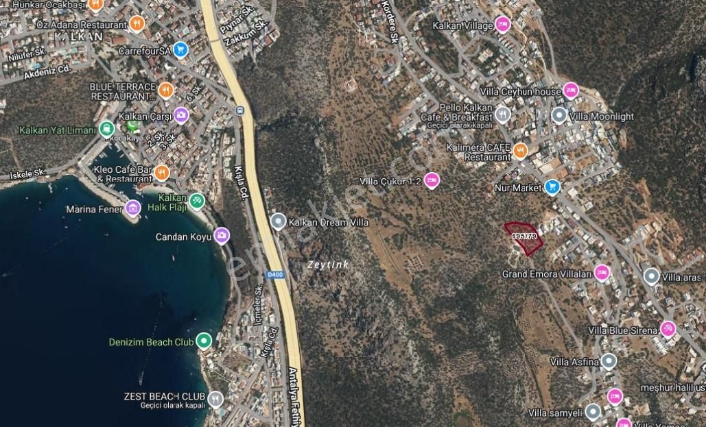 Kalkan Bezirgan'da Kalkana Yakın 5000 M2 Arazi - Görsel 7