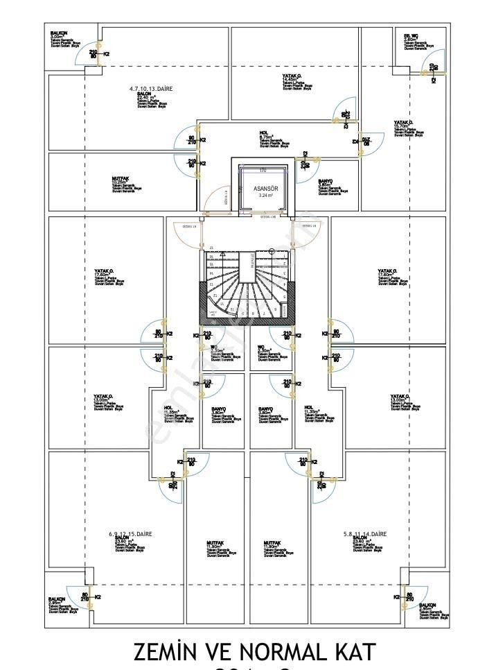 Best Group'tan Bahçelievler'de Projeden 2+1 80 M2 Net Ebeveynli