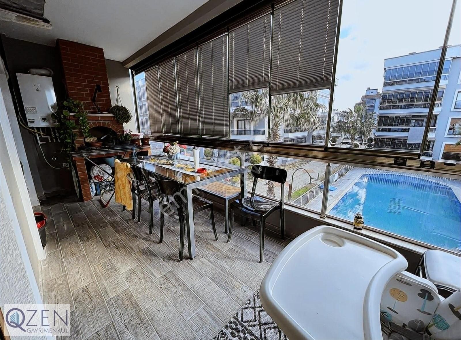 Qzen Gayrimenkulden Site İçi Havuz Cephe Lüks Daire - Görsel 28